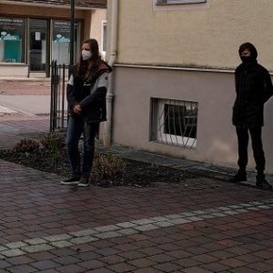 Besuch der Meitinger Stolpersteine im evangelischen Religionsunterricht