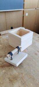 Holzboxen mit individuellen Deckel, 9. Klasse Technik